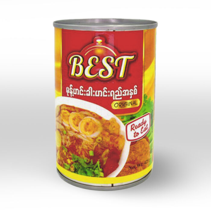 BEST Monhigar Paste Best မုန့်ဟင်းခါးအနှစ်ဗူး - Image 1