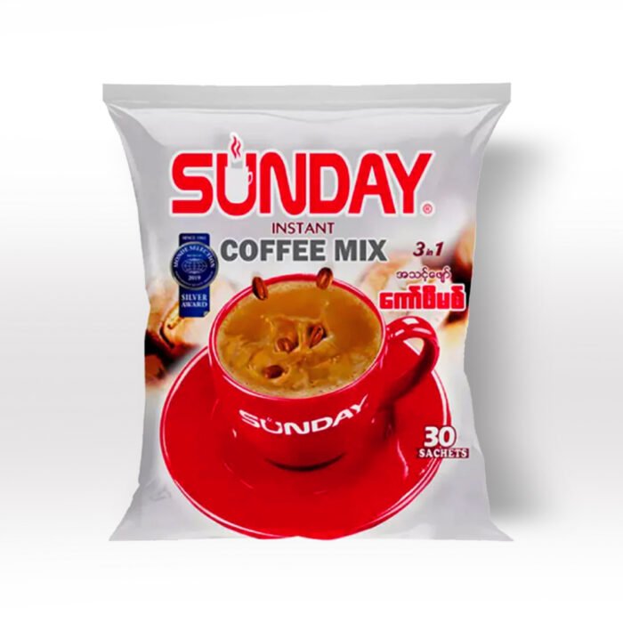 Sunday coffee mix 3 in 1 ဆန်းဒေးကော်ဖီမစ် 3 in 1 - Image 1