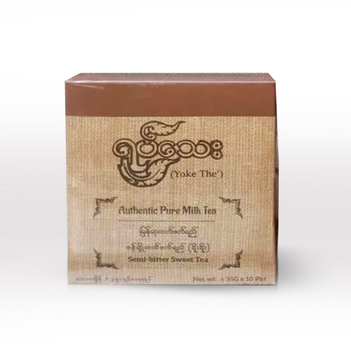Yoke Thae Tea Pone Mhan box ရုပ်သေး လက်ဖက်ရည် ပုံမှန် - Image 1