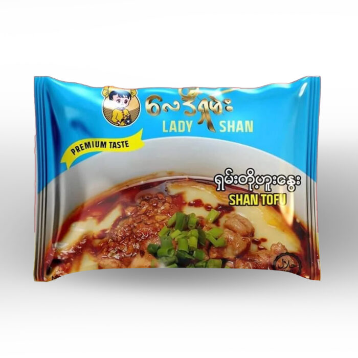 Lady Shan Tofu Nway noodles လေဒီရှမ်း တို့ဖူးနွေး - Image 1